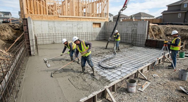 Basement Concrete Installation in Ellenwood, GA