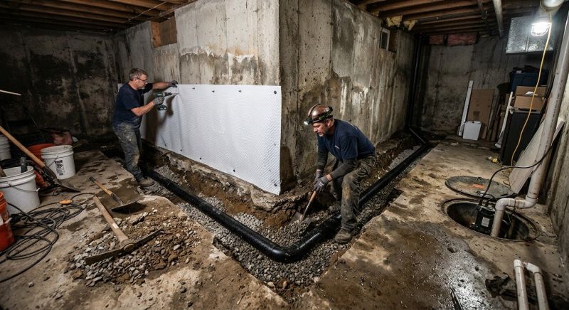 Basement Concrete Installation in Jonesboro, GA