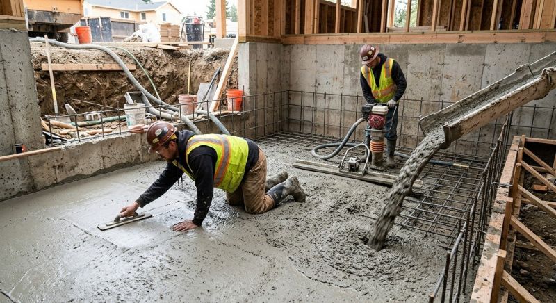 Basement Concrete Installation in Williamson, GA