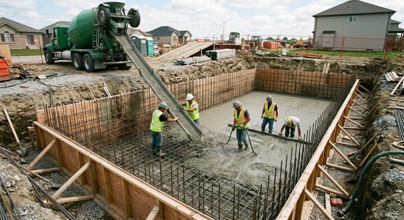 Basement Concrete Pouring in Fayetteville, GA