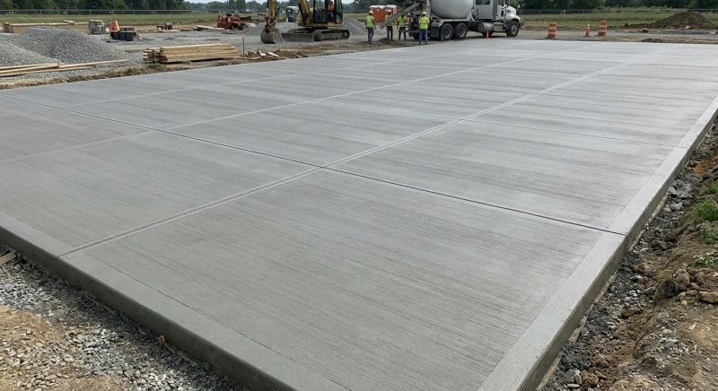 Commercial Slab Installation in Fairburn, GA