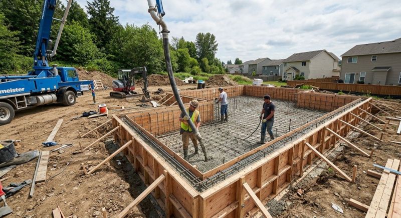 Concrete Foundation Installation in Forest Park, GA