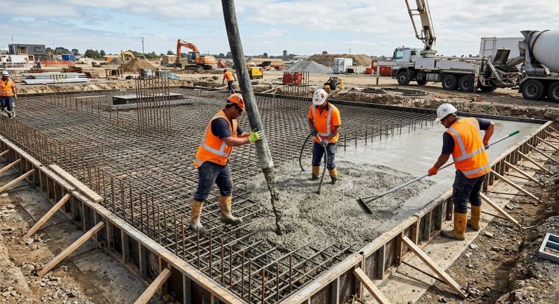 Concrete Foundation Pouring in Fayetteville, GA
