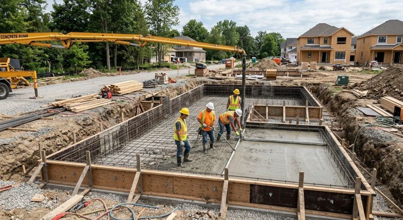 Foundation Construction in Gay, GA