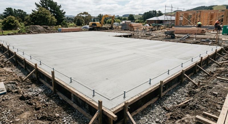 Foundation Slab Construction in Fayetteville, GA