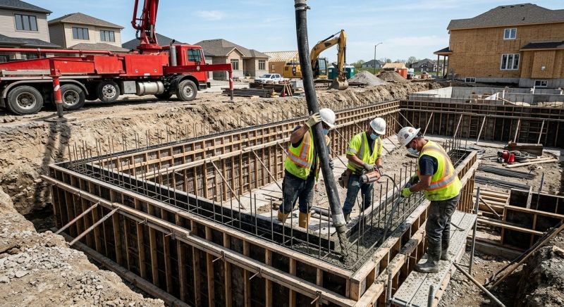 Foundation Wall Pouring in Clayton County, GA