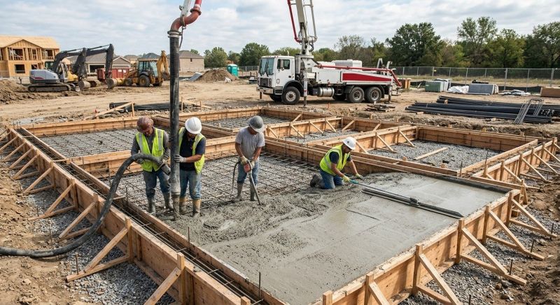 Foundation Wall Pouring in Clayton County, GA