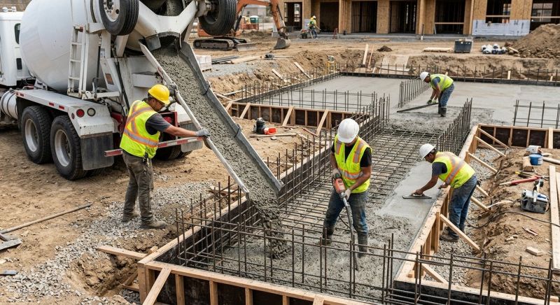 Foundation Wall Pouring in Clayton County, GA