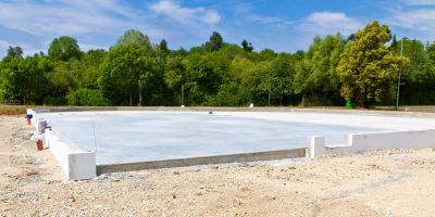 Commercial Slab Installation in Locust Grove, GA